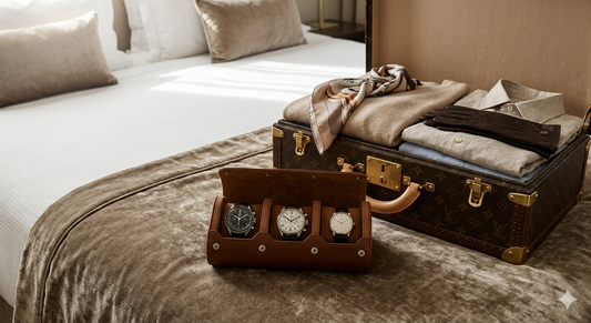 Ecrin 3 Montres Marron